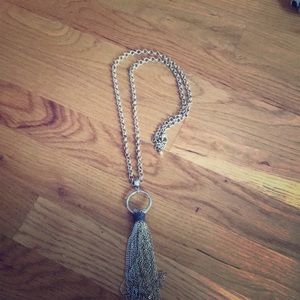 Initial Outfitters Tassel Necklace